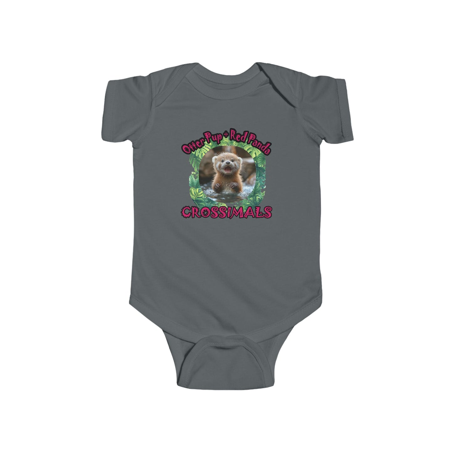 Otter Pup Red Panda Cross Infant Fine Jersey Bodysuit