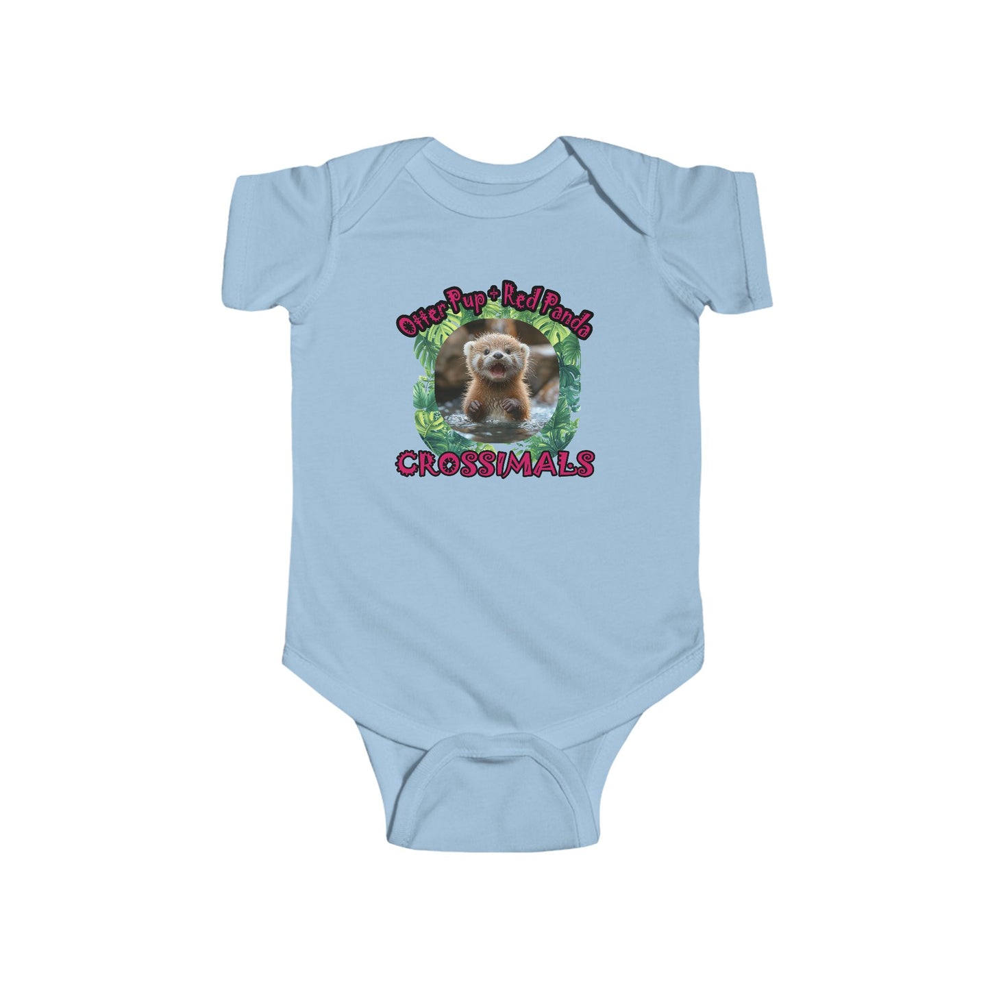 Otter Pup Red Panda Cross Infant Fine Jersey Bodysuit